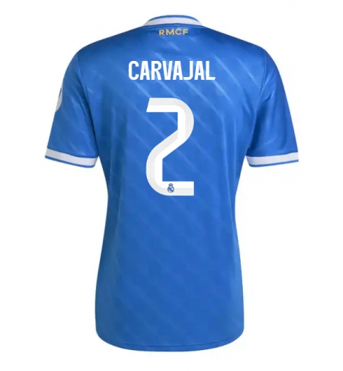 Real Madrid Daniel Carvajal #2 Tredjedrakt 2025-26 Kortermet Real Madrid Daniel Carvajal #2 Tredjedrakt 2025-26 Kortermet