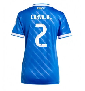 Real Madrid Daniel Carvajal #2 Tredjedrakt Dame 2025-26 Kortermet