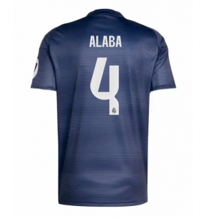 Real Madrid David Alaba #4 Bortedrakt 2025-26 Kortermet