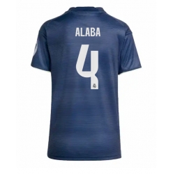 Real Madrid David Alaba #4 Bortedrakt Dame 2025-26 Kortermet