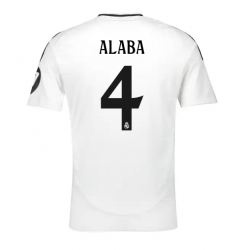Real Madrid David Alaba #4 Hjemmedrakt 2024-25 Kortermet