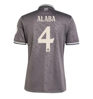 Real Madrid David Alaba #4 Tredjedrakt 2024-25 Kortermet