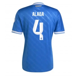 Real Madrid David Alaba #4 Tredjedrakt 2025-26 Kortermet