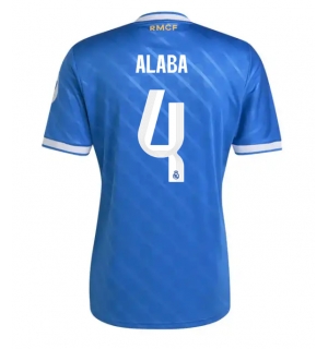Real Madrid David Alaba #4 Tredjedrakt 2025-26 Kortermet