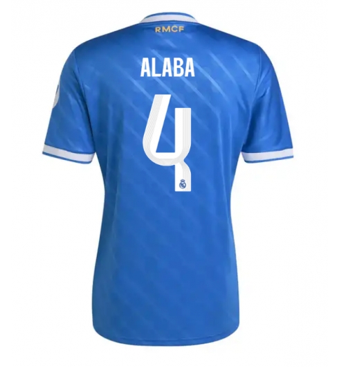 Real Madrid David Alaba #4 Tredjedrakt 2025-26 Kortermet Real Madrid David Alaba #4 Tredjedrakt 2025-26 Kortermet