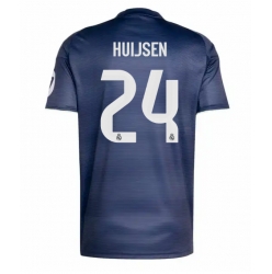 Real Madrid Dean Huijsen #24 Bortedrakt 2025-26 Kortermet