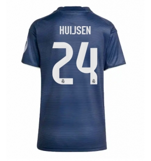 Real Madrid Dean Huijsen #24 Bortedrakt Dame 2025-26 Kortermet