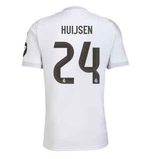 Real Madrid Dean Huijsen #24 Hjemmedrakt 2025-26 Kortermet