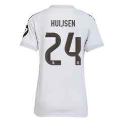 Real Madrid Dean Huijsen #24 Hjemmedrakt Dame 2025-26 Kortermet