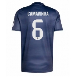 Real Madrid Eduardo Camavinga #6 Bortedrakt 2025-26 Kortermet