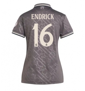 Real Madrid Endrick #16 Tredjedrakt Dame 2024-25 Kortermet
