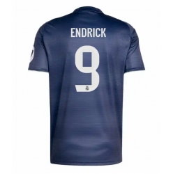 Real Madrid Endrick #9 Bortedrakt 2025-26 Kortermet
