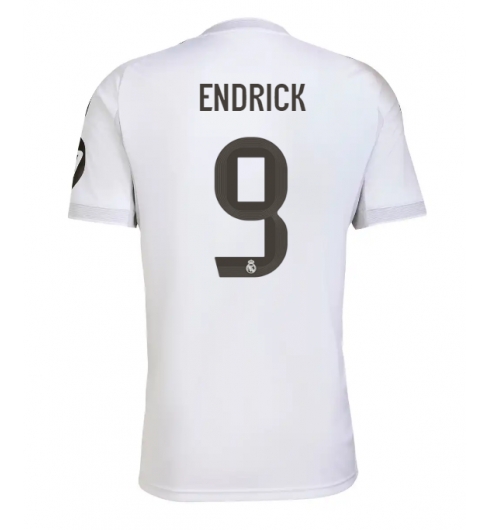 Real Madrid Endrick #9 Hjemmedrakt 2025-26 Kortermet Real Madrid Endrick #9 Hjemmedrakt 2025-26 Kortermet