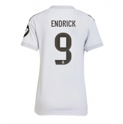 Real Madrid Endrick #9 Hjemmedrakt Dame 2025-26 Kortermet