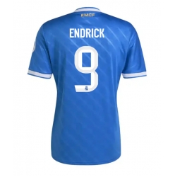 Real Madrid Endrick #9 Tredjedrakt 2025-26 Kortermet
