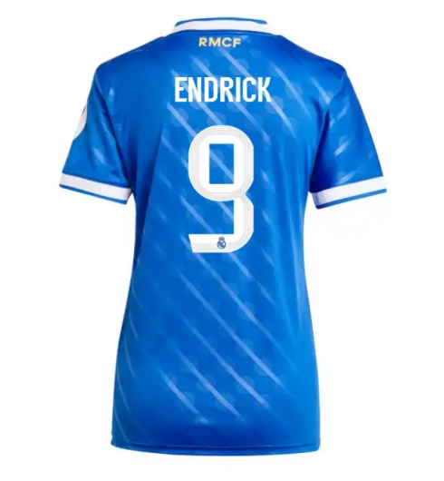 Real Madrid Endrick #9 Tredjedrakt Dame 2025-26 Kortermet Real Madrid Endrick #9 Tredjedrakt Dame 2025-26 Kortermet