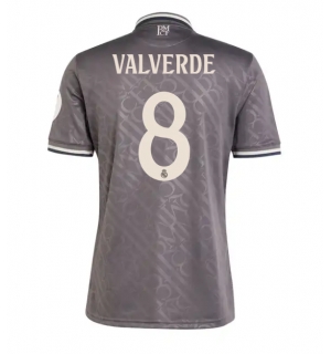 Real Madrid Federico Valverde #8 Tredjedrakt 2024-25 Kortermet