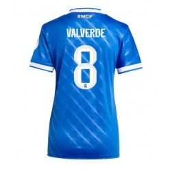 Real Madrid Federico Valverde #8 Tredjedrakt Dame 2025-26 Kortermet