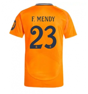 Real Madrid Ferland Mendy #23 Bortedrakt 2024-25 Kortermet