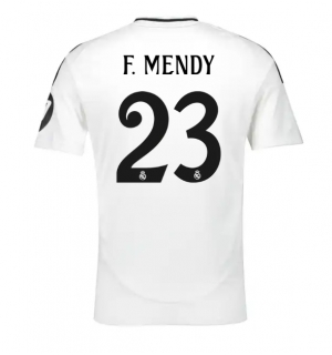 Real Madrid Ferland Mendy #23 Hjemmedrakt 2024-25 Kortermet