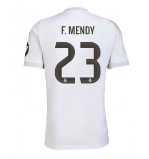 Real Madrid Ferland Mendy #23 Hjemmedrakt 2025-26 Kortermet