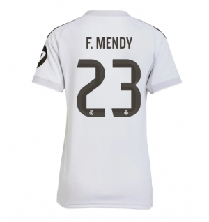 Real Madrid Ferland Mendy #23 Hjemmedrakt Dame 2025-26 Kortermet