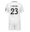 Real Madrid Ferland Mendy #23 Hjemmedraktsett Barn 2024-25 Kortermet (+ Korte bukser)