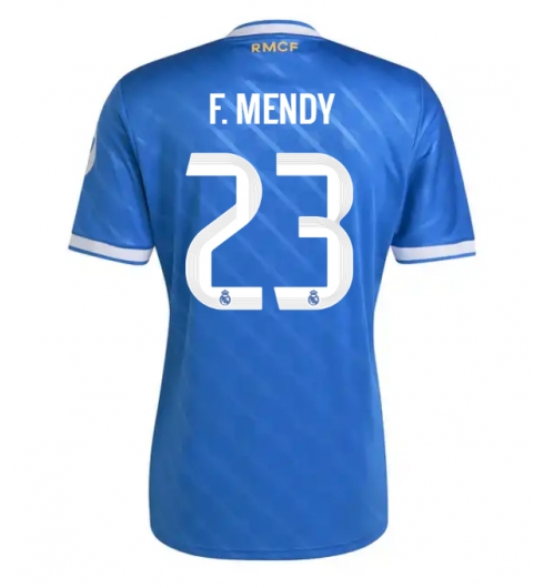Real Madrid Ferland Mendy #23 Tredjedrakt 2025-26 Kortermet Real Madrid Ferland Mendy #23 Tredjedrakt 2025-26 Kortermet