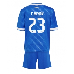 Real Madrid Ferland Mendy #23 Tredjedraktsett Barn 2025-26 Kortermet (+ Korte bukser)