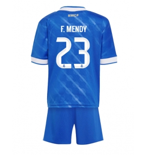 Real Madrid Ferland Mendy #23 Tredjedraktsett Barn 2025-26 Kortermet (+ Korte bukser)