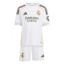 Real Madrid Hjemmedraktsett Barn 2025-26 Kortermet (+ Korte bukser)