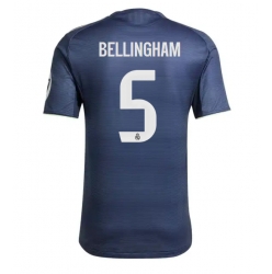 Real Madrid Jude Bellingham #5 Bortedrakt 2025-26 Kortermet