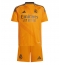 Real Madrid Jude Bellingham #5 Bortedraktsett Barn 2024-25 Kortermet (+ Korte bukser)