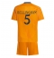 Real Madrid Jude Bellingham #5 Bortedraktsett Barn 2024-25 Kortermet (+ Korte bukser)