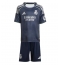 Real Madrid Jude Bellingham #5 Bortedraktsett Barn 2025-26 Kortermet (+ Korte bukser)