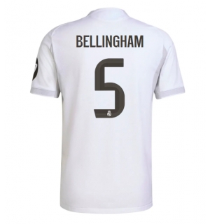Real Madrid Jude Bellingham #5 Hjemmedrakt 2025-26 Kortermet
