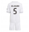 Real Madrid Jude Bellingham #5 Hjemmedraktsett Barn 2025-26 Kortermet (+ Korte bukser)