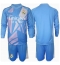 Real Madrid Keeper Hjemmedraktsett Barn 2024-25 Langermet (+ Korte bukser)