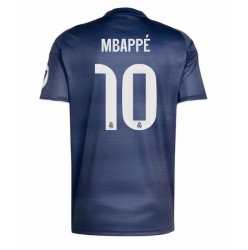 Real Madrid Kylian Mbappe #10 Bortedrakt 2025-26 Kortermet
