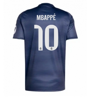Real Madrid Kylian Mbappe #10 Bortedrakt 2025-26 Kortermet