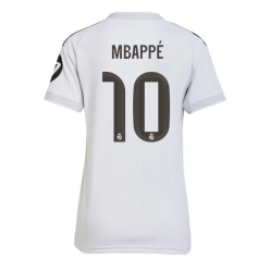 Real Madrid Kylian Mbappe #10 Hjemmedrakt Dame 2025-26 Kortermet