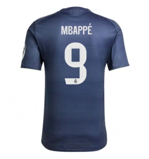 Real Madrid Kylian Mbappe #9 Bortedrakt 2025-26 Kortermet