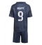 Real Madrid Kylian Mbappe #9 Bortedraktsett Barn 2025-26 Kortermet (+ Korte bukser)