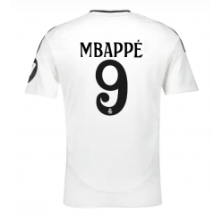 Real Madrid Kylian Mbappe #9 Hjemmedrakt 2024-25 Kortermet