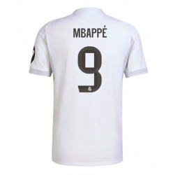 Real Madrid Kylian Mbappe #9 Hjemmedrakt 2025-26 Kortermet