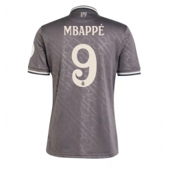 Real Madrid Kylian Mbappe #9 Tredjedrakt 2024-25 Kortermet