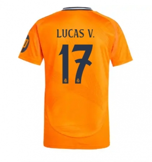 Real Madrid Lucas Vazquez #17 Bortedrakt 2024-25 Kortermet