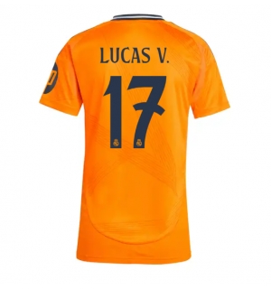 Real Madrid Lucas Vazquez #17 Bortedrakt Dame 2024-25 Kortermet