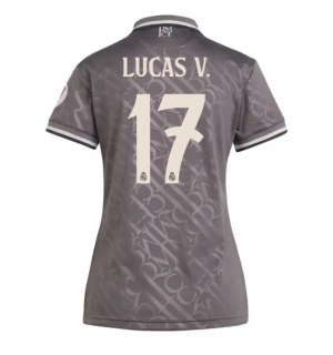 Real Madrid Lucas Vazquez #17 Tredjedrakt Dame 2024-25 Kortermet