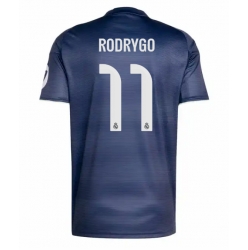 Real Madrid Rodrygo Goes #11 Bortedrakt 2025-26 Kortermet